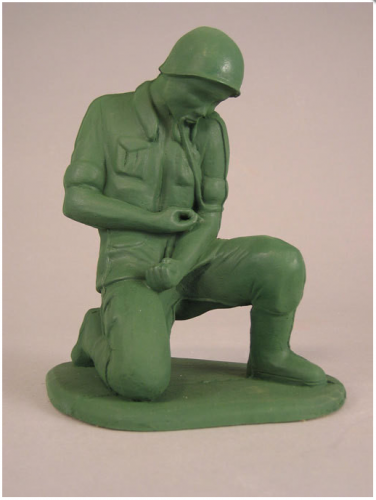 Cory Marc, green army men,détournement, jouet, soldats de plastique,art modeste, cabotins, figurines