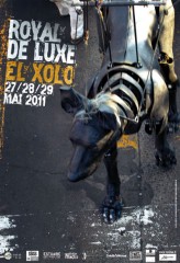 Royal de Luxe, mur peint, El Xolo, Nantes