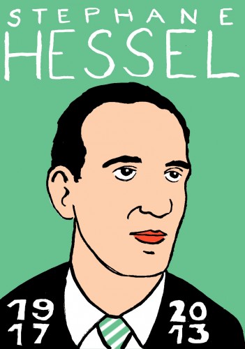 Stephane Hesssel,dessin,mort d'homme,laurent jacquy,art modeste,french outsider,les beaux dimanches