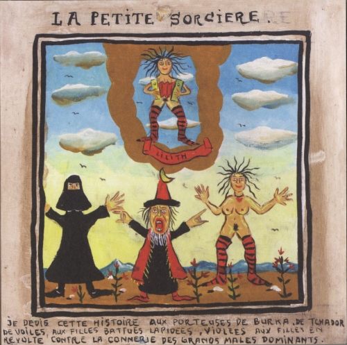 Gérard Lattier,Editions Apeiron,Peinture,la petite sorcière,Laporello,art naôf,art singulier