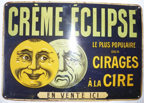 crème éclipse,publicité,réclame,cartes postales anciennes,collection,cirage,édouard bernard