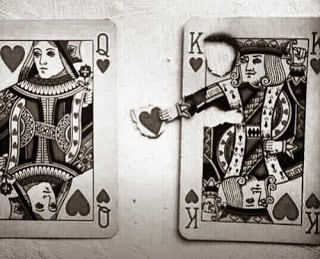 collage,humour,cartes à jouer
