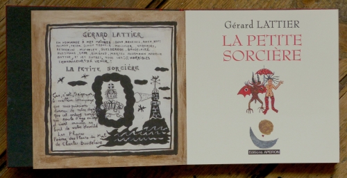 Gérard Lattier,Editions Apeiron,Peinture,la petite sorcière,Laporello,art naôf,art singulier